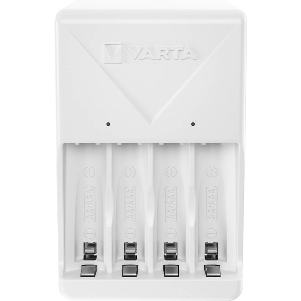 Ladegerät Plug Charger - inkl. 4 Mignon (AA) 2.100 mAh