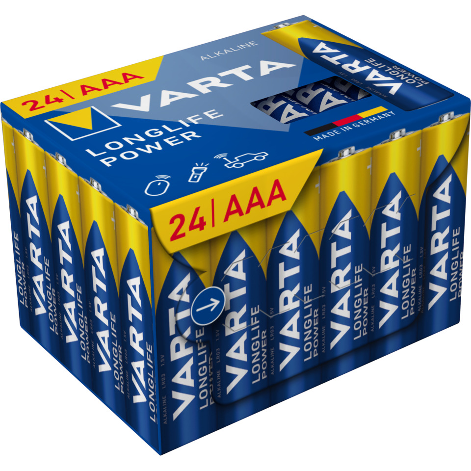 Batterie Longlife Power Cube Pack, LR03/AAA/Micro, 24 Stück