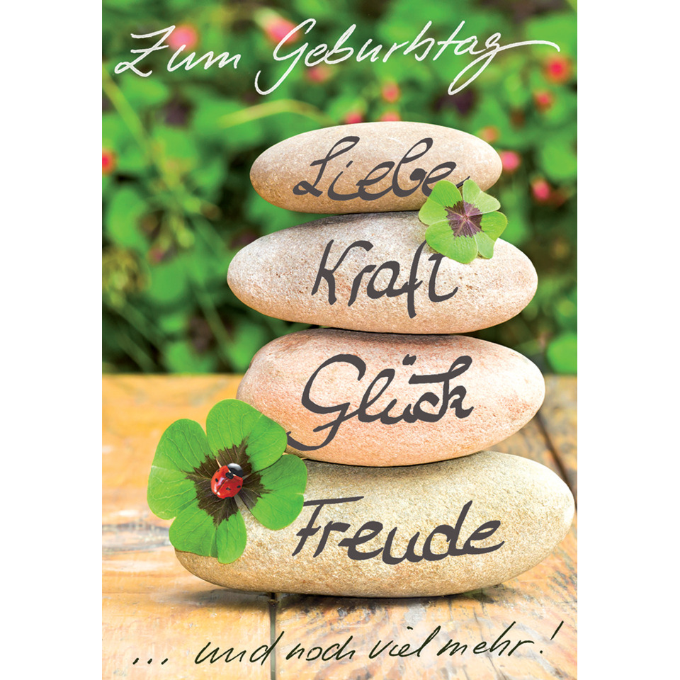 Geburtstagskarte - inkl. Umschlag