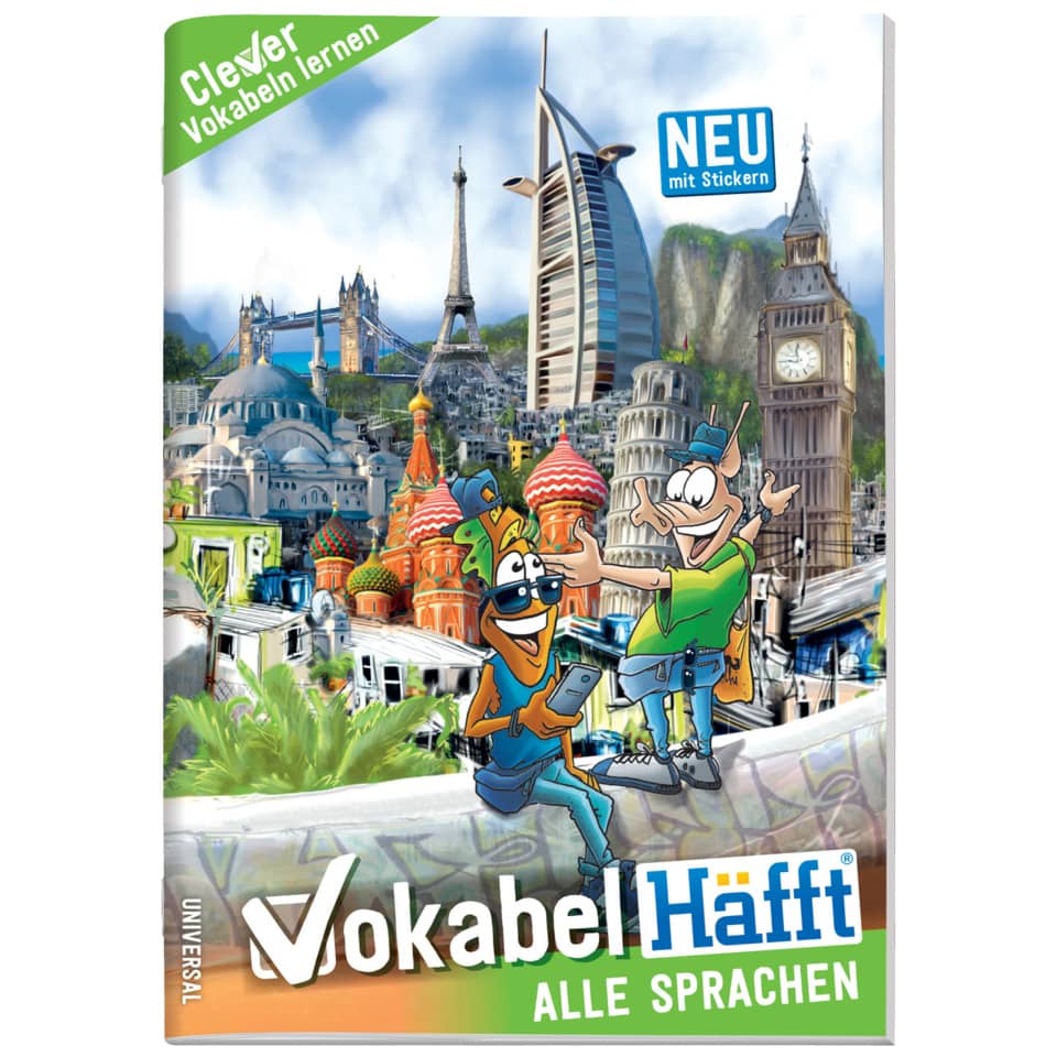 Vokabelheft A5 Universal - mit Lernhilfe