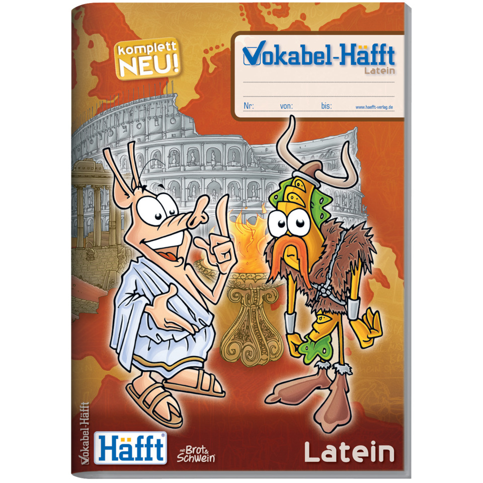 Vokabelheft A5 Latein - mit Lernhilfe