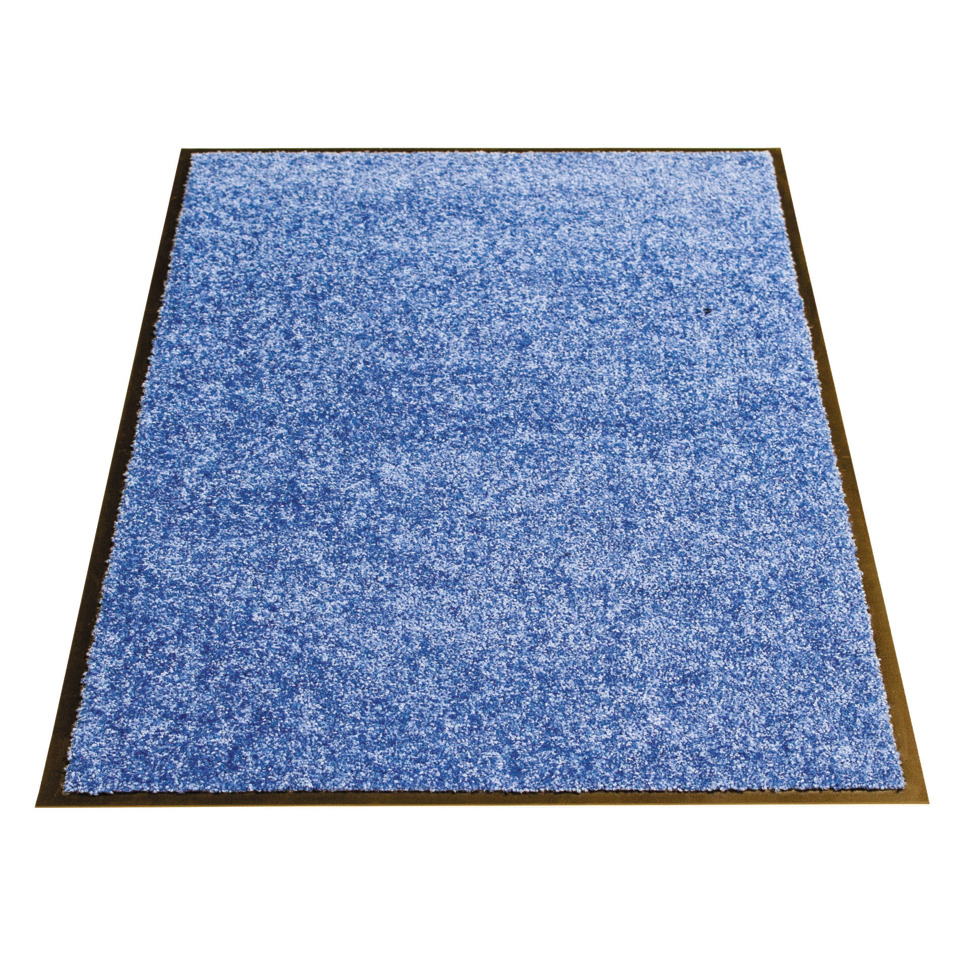 Schmutzfangmatte Eazycare Color - 60 x 90 cm, dunkelblau, waschbar