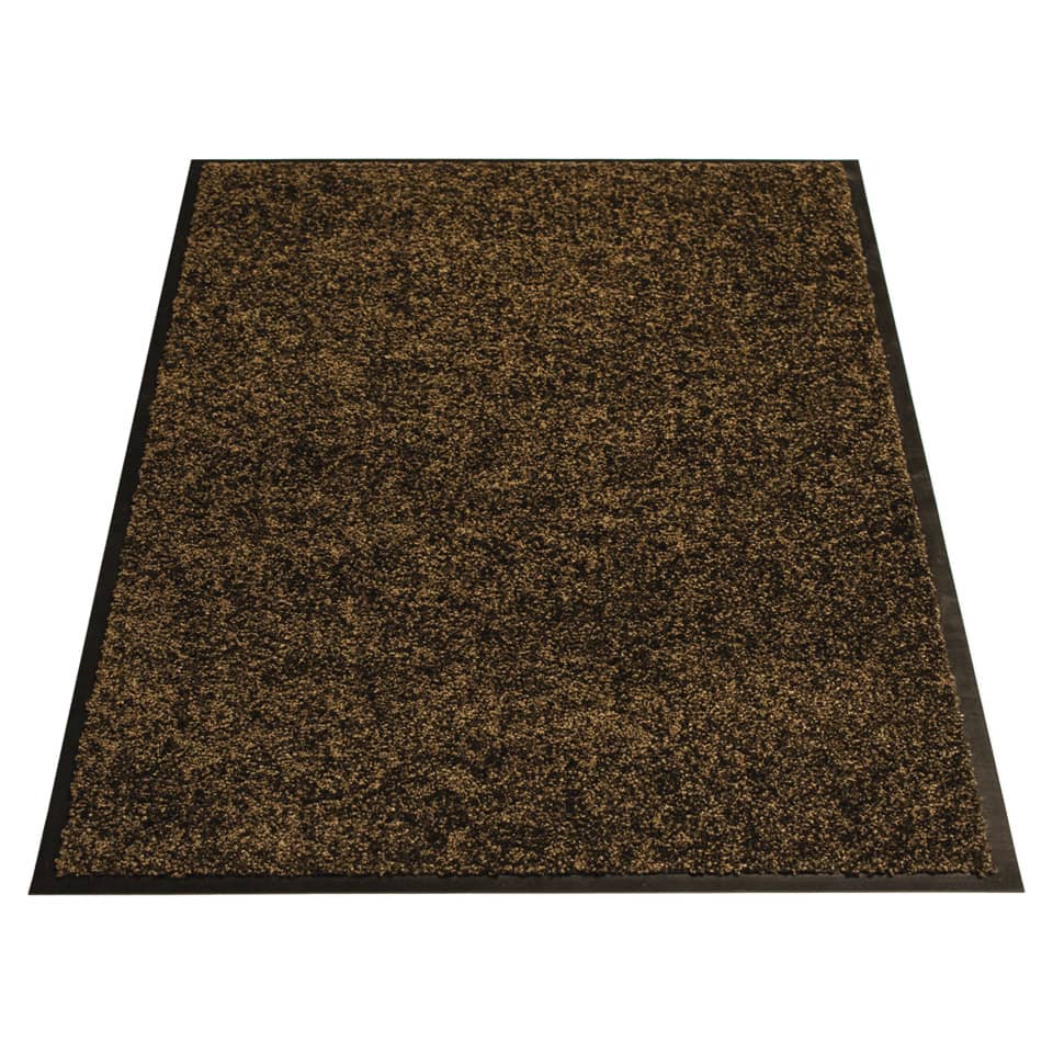 Schmutzfangmatte Eazycare Color - 60 x 90 cm, braun, waschbar