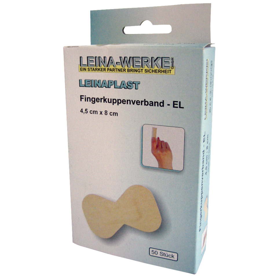 Fingerkuppenverband - 50 Stück lose, 4,5 cm x 8 cm elastisch