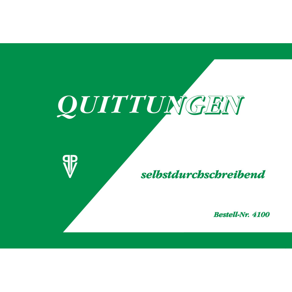 Quittung - A6, 2x 40 Blatt, SD