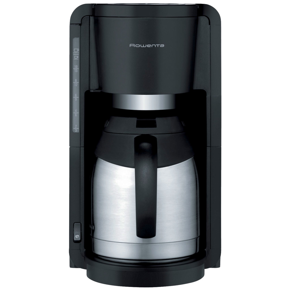 Edelstahl Thermo Kaffeemaschine CT 3818, schwarz