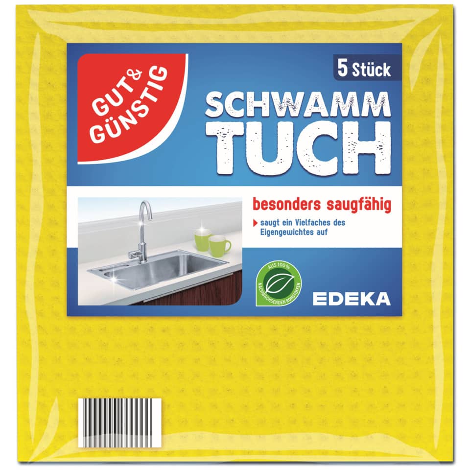Schwammtuch - 5 Stück