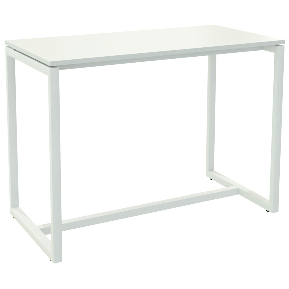 Stehtisch EasyDesk - 150 x 110 x 75 cm, weiß/weiß