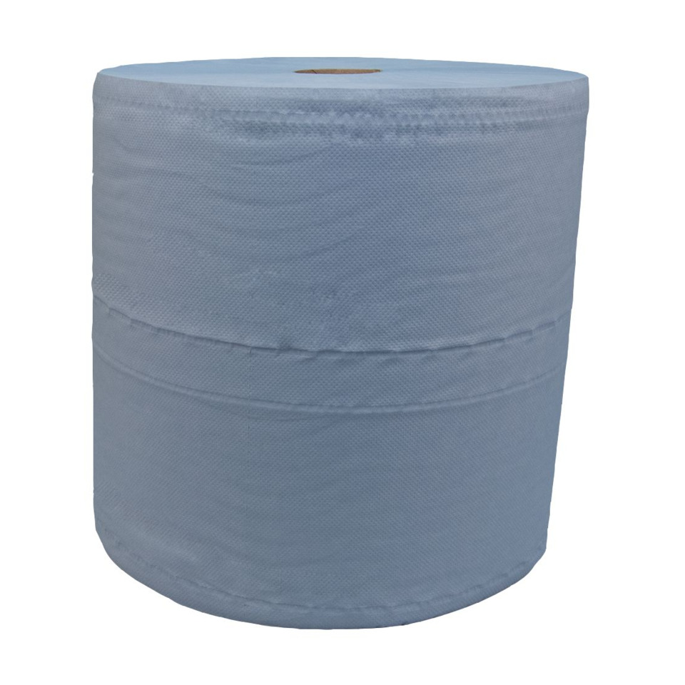 Wischtuch Basic Industrial XXL3 blau, 3-lagig, 360 m