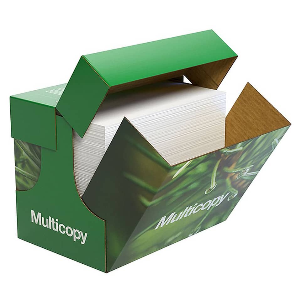 Premiumpapier - A4, 80 g/qm, hochweiß, 2500 Blatt, ungeriest