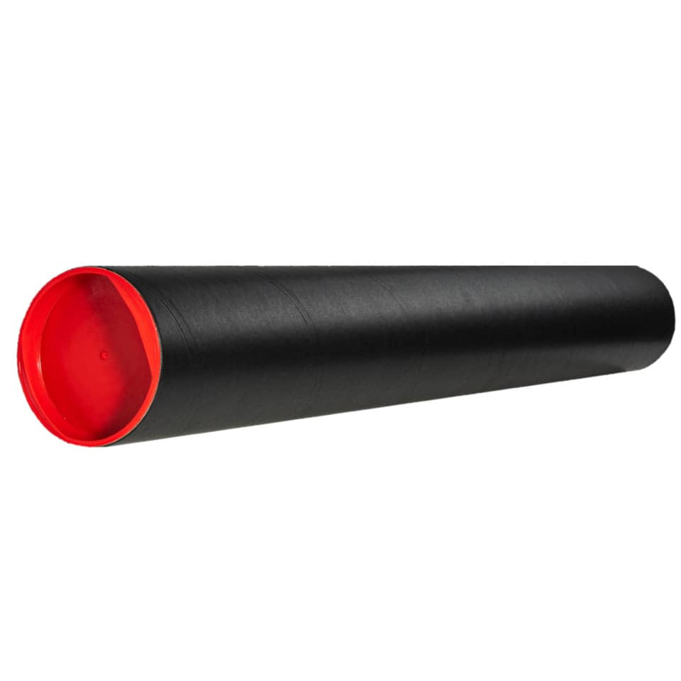 Versandhülse - Ø 80 x 885 mm, schwarz