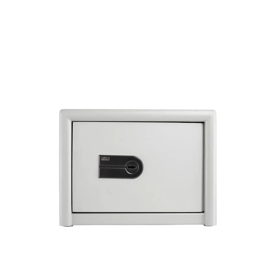 Tresor Dual-Safe DS 415 K - Schlüsselschloss, 15 l, lichtgrau/hellgrau