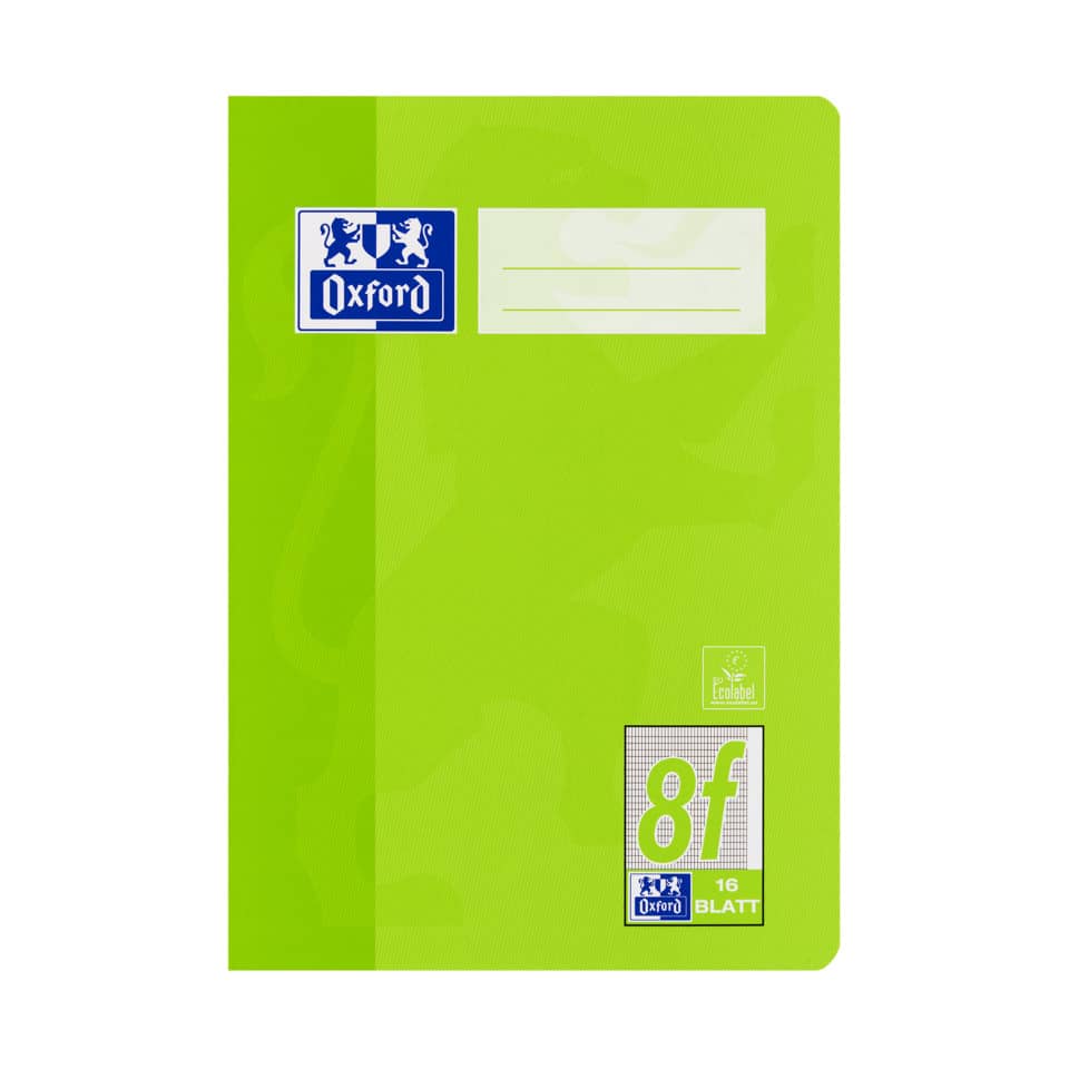 Heft A5 / 16 Blatt Lineatur 8f