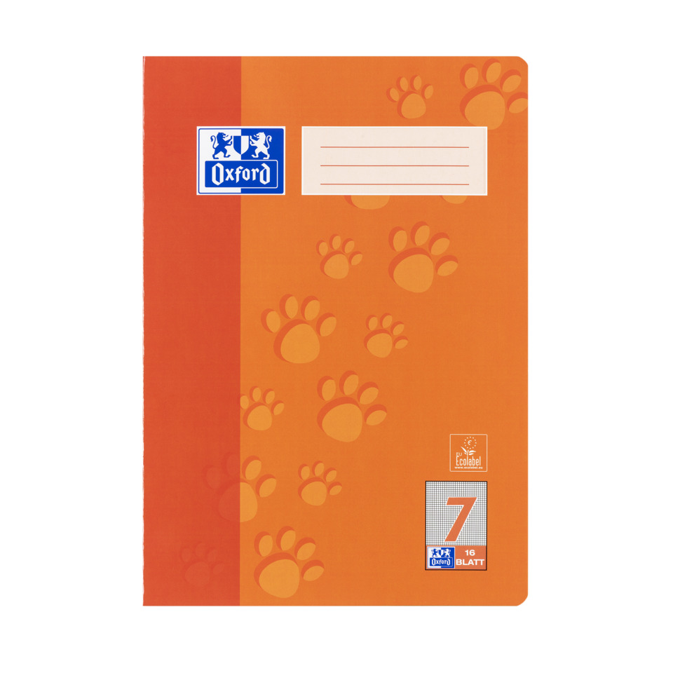 Heft A4 / 16 Blatt Lineatur 7