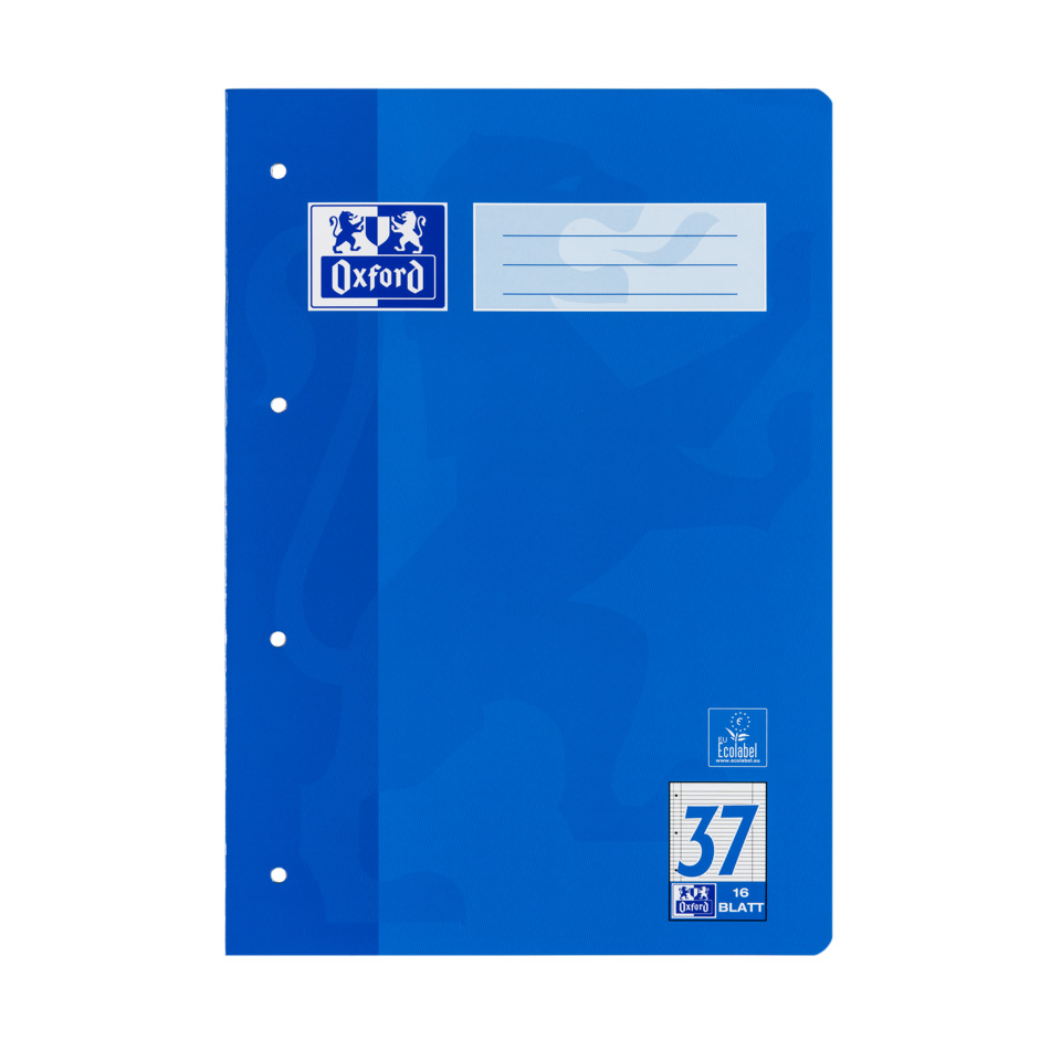Heft A4 / 16 Blatt Lineatur 37