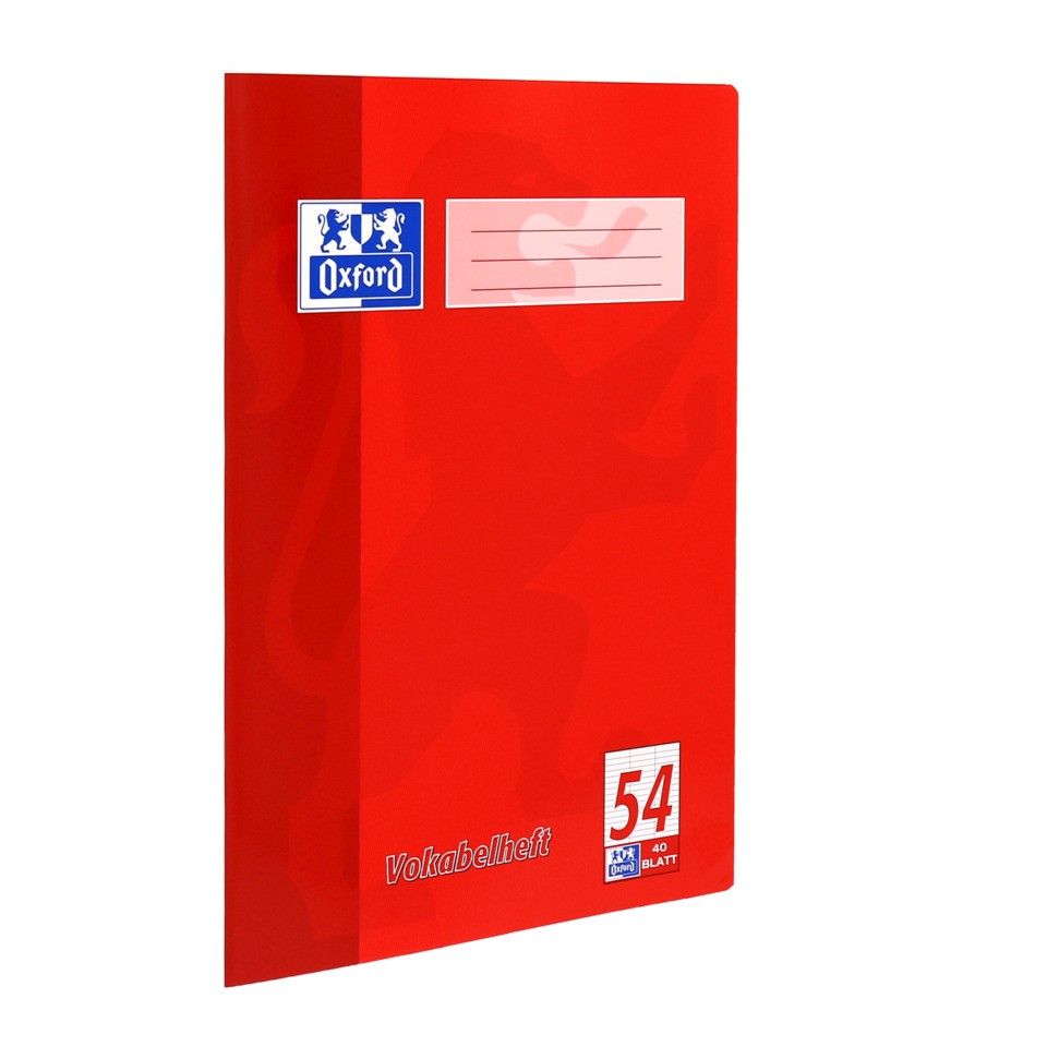 Vokabelheft LIN54 - A4, 40 Blatt, liniert