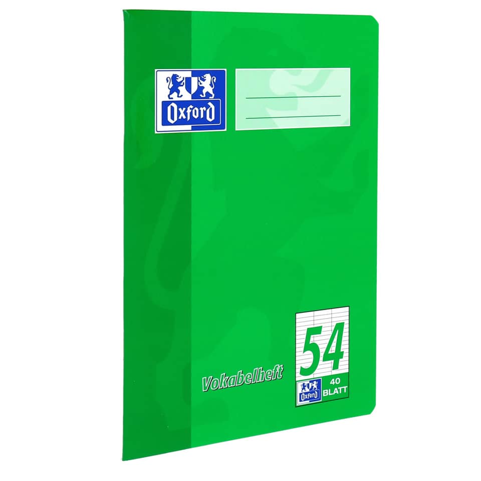 Vokabelheft LIN54 - A5, 40 Blatt, liniert