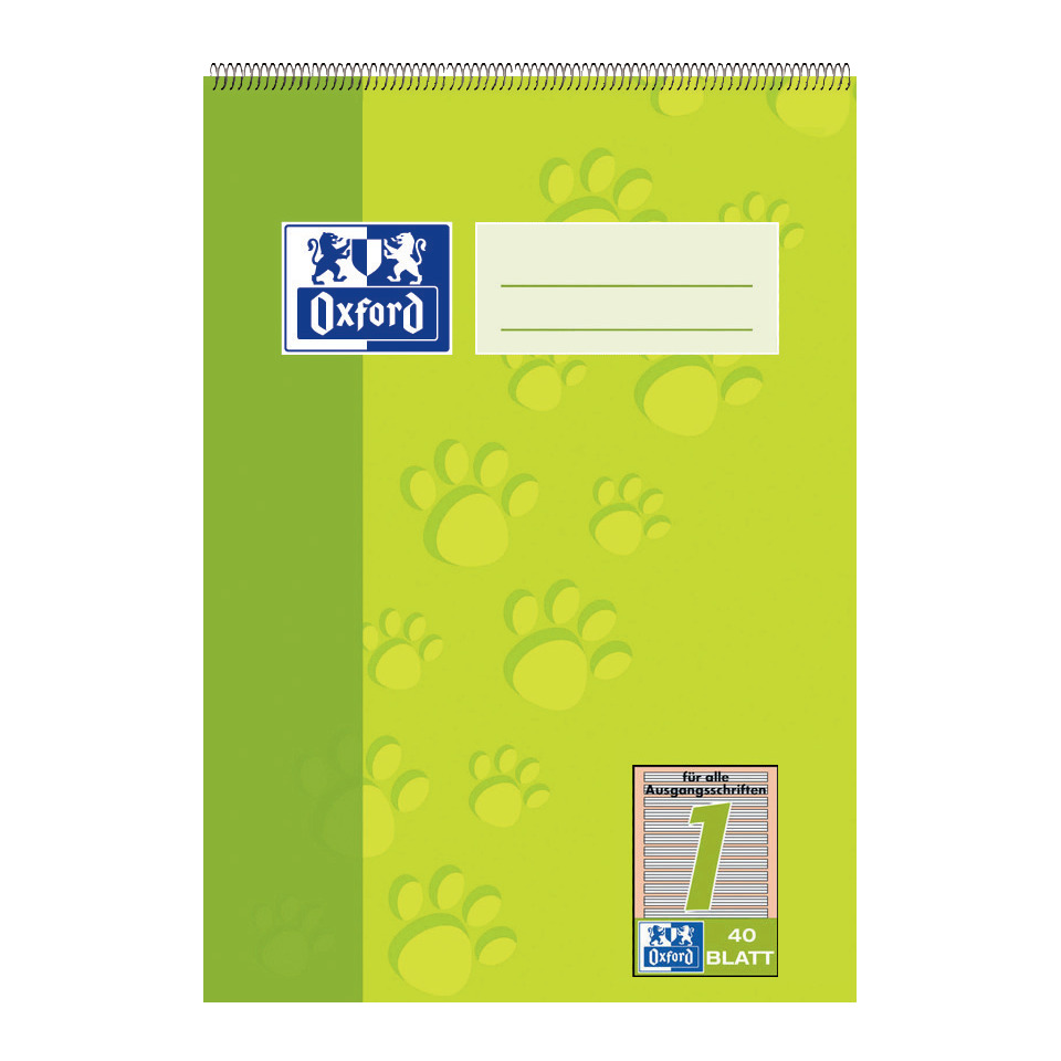 Spiralblock Lin.1 - A5, 40 Blatt, 90 g/qm