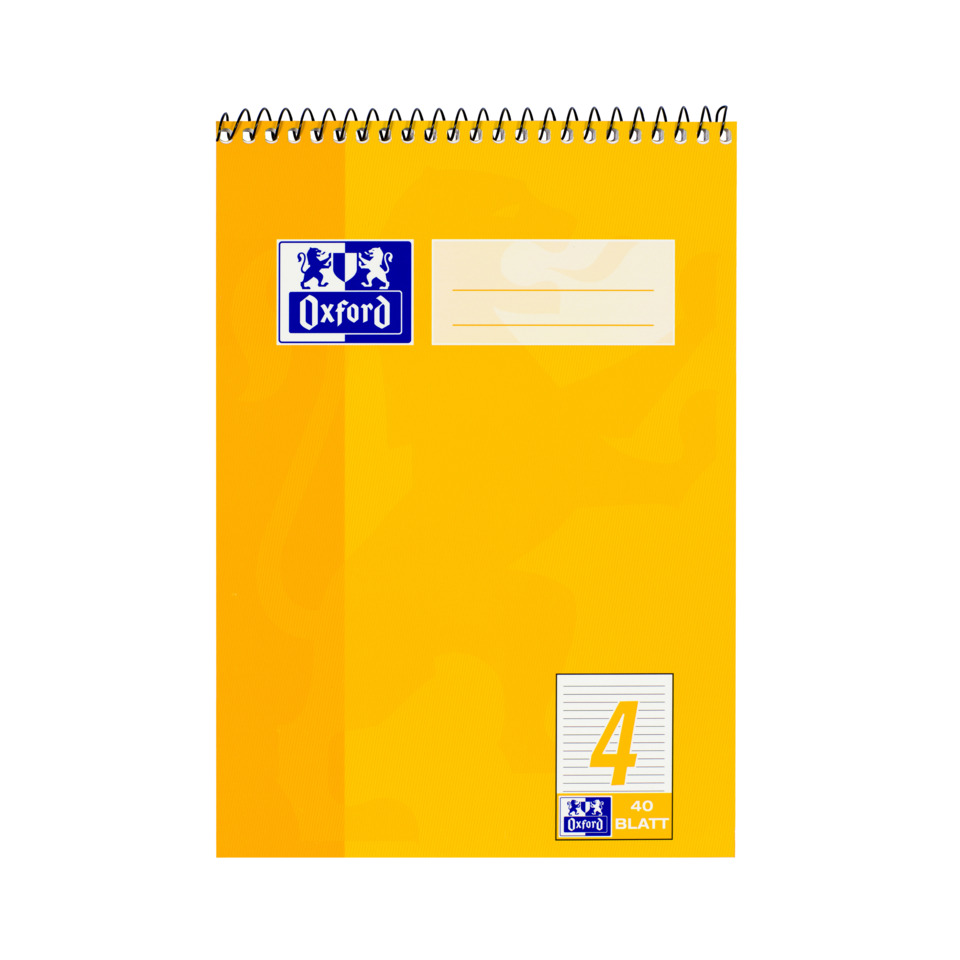 Spiralblock Lin.4 - A5, 40 Blatt, 90 g/qm
