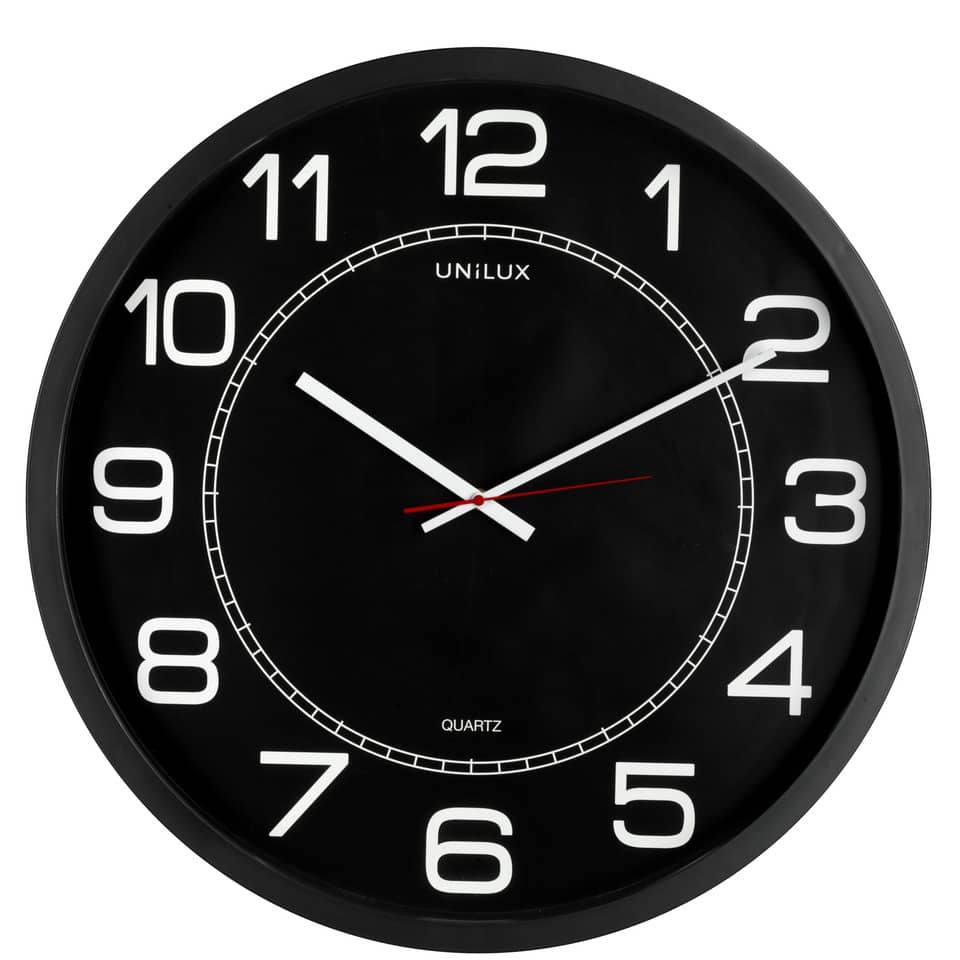 Wanduhr MEGA schwarz Ø 57,5 cm