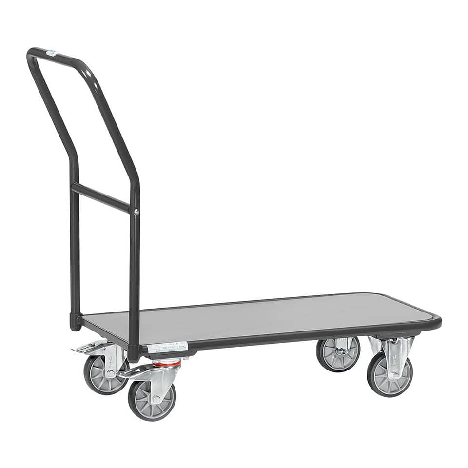 Magazinwagen Grey Edition - 850 x 450 mm, bis 250 kg, anthrazitgrau