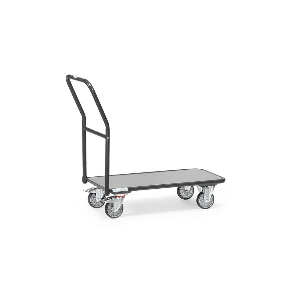 Magazinwagen Grey Edition - 1.000 x 600 mm, bis 250 kg, anthrazitgrau
