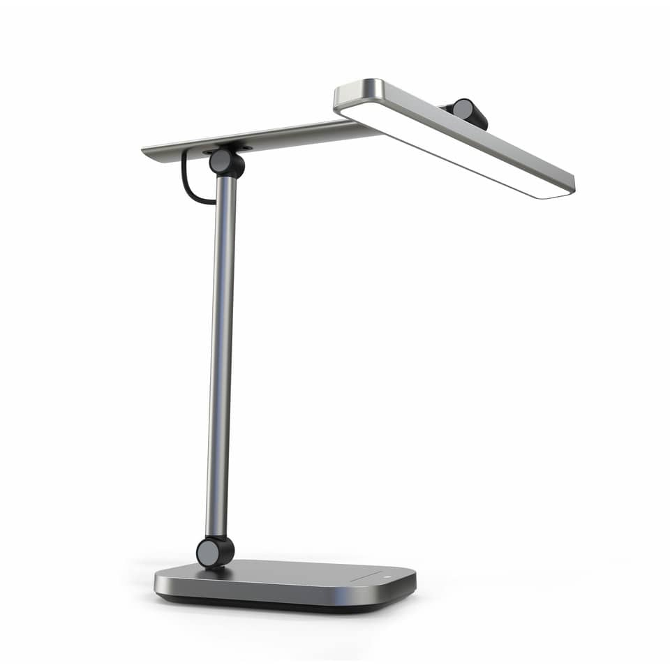 LED Schreibtischleuchte PURELINE - metallgrau