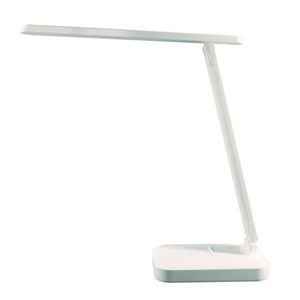 LED-Tischleuchte Kapa, Akku, weiß