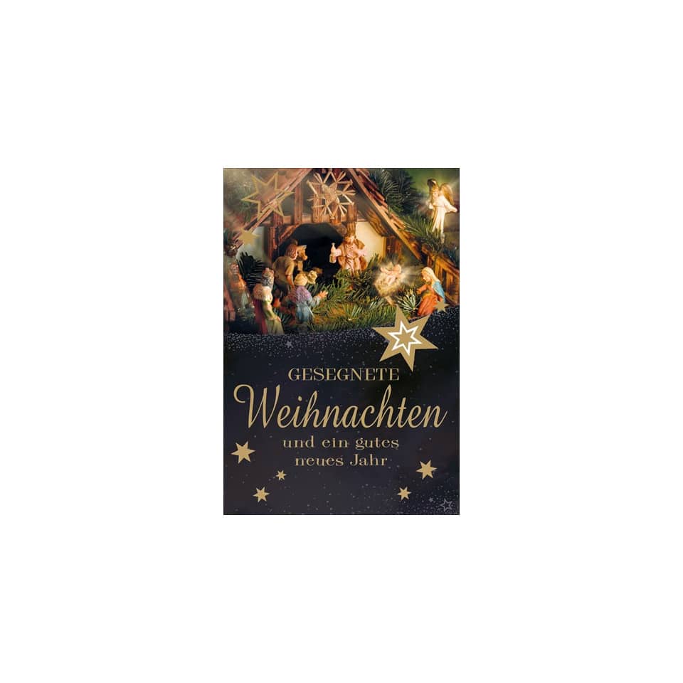 D.T. Weihnachtskarten heilig - inkl. Umschlag
