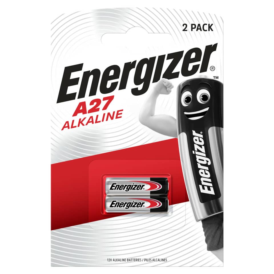 Batterie Alkali-Mangan, L828/A27/12 Volt, 2 Stück