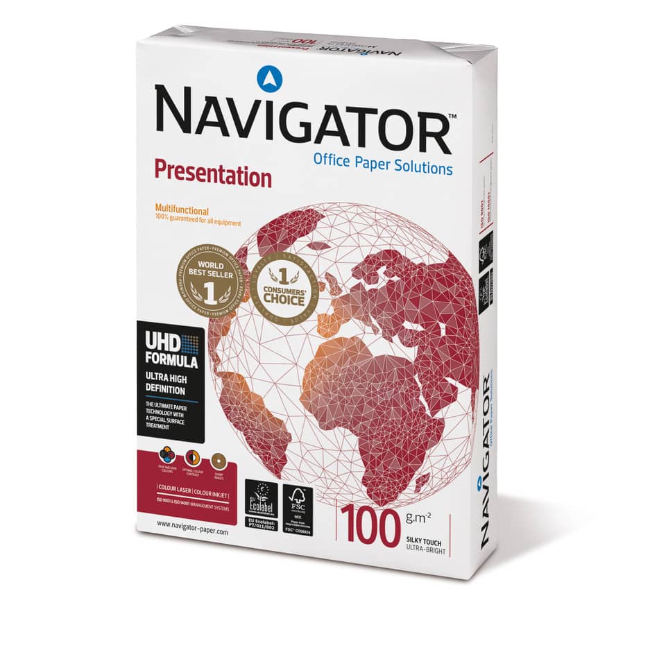 Kopierpapier Presentation - A5, 100 g/qm, weiß, 500 Blatt
