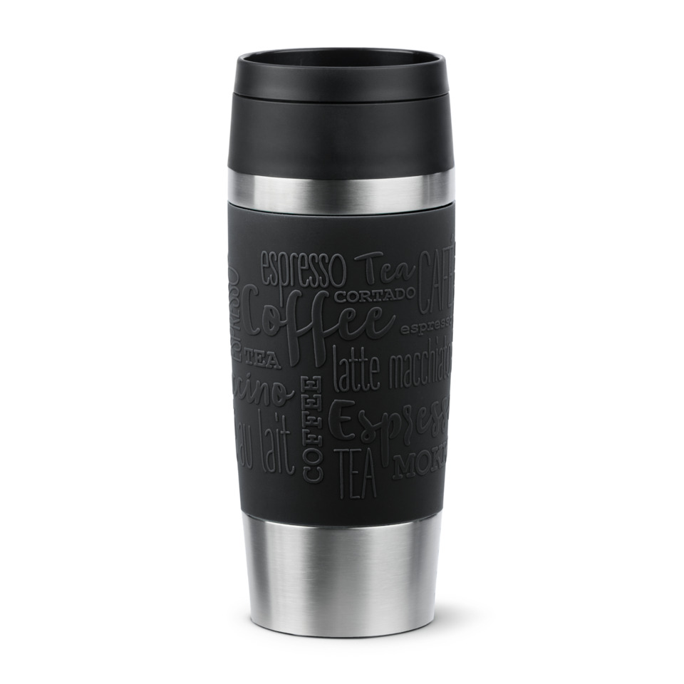 Travel Mug Isolierbecher Classic - 0,36 l, schwarz