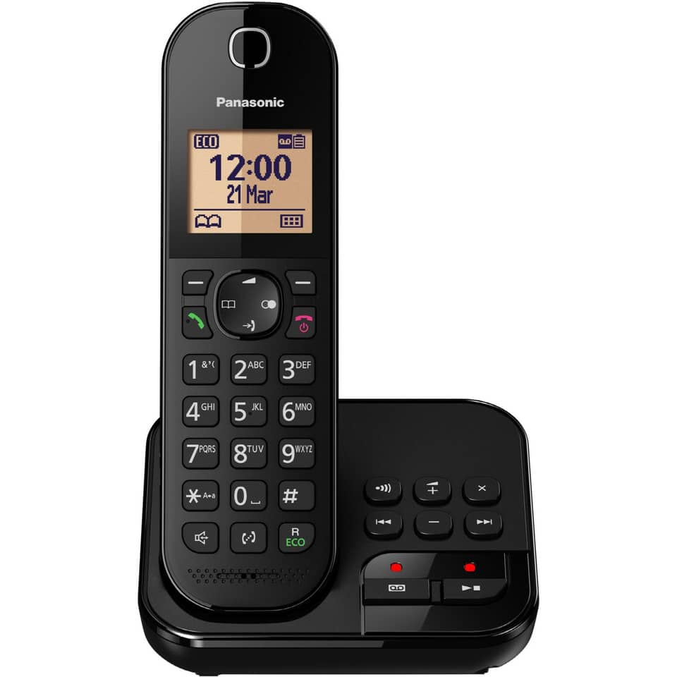 Komfort-Telefon KX-TGC420GB - schnurlos, schwarz