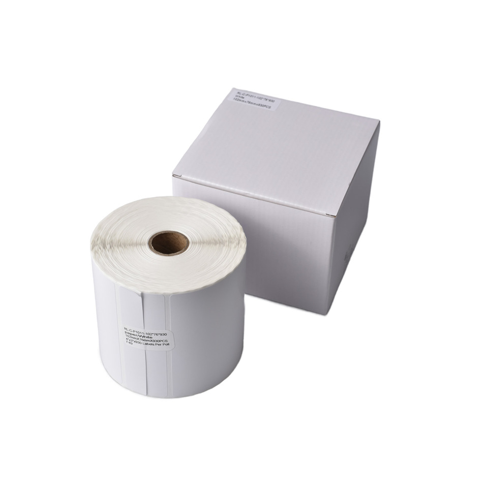 Thermoetiketten für GG-TD1200C, 102x76mm, weiß