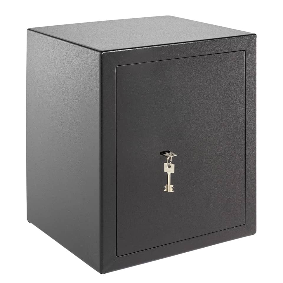 Tresor Home-Safe H 240 K - Schlüsselschloss, 435 x 528 x 382 mm, schwarz