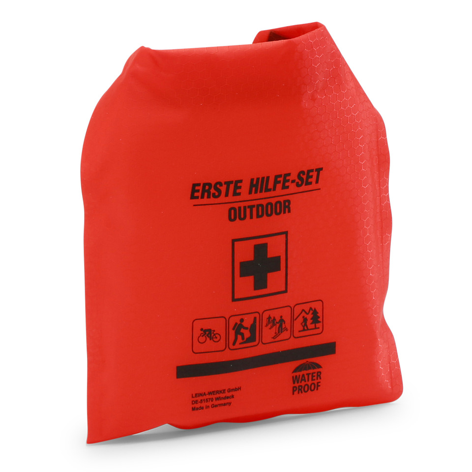 Erste-Hilfe-Set OUTDOOR, DIN 13019, orange