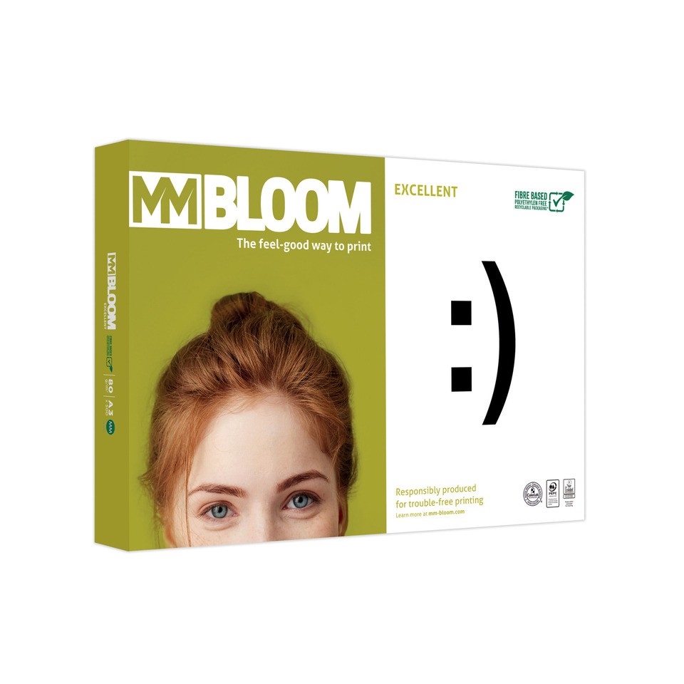 Kopierpapier Excellent, A3, 80g/m², 500 Blatt, weiß