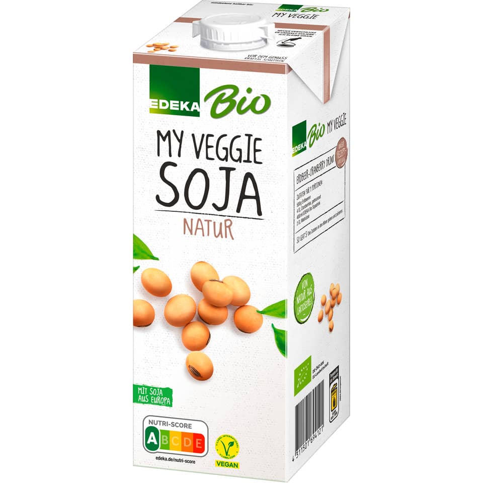 Bio natürlich vegan Sojadrink Natur