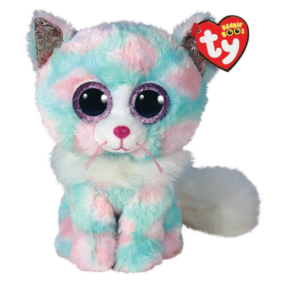 Plüschfigur Beanie Boos - Katze Opal, 15 cm