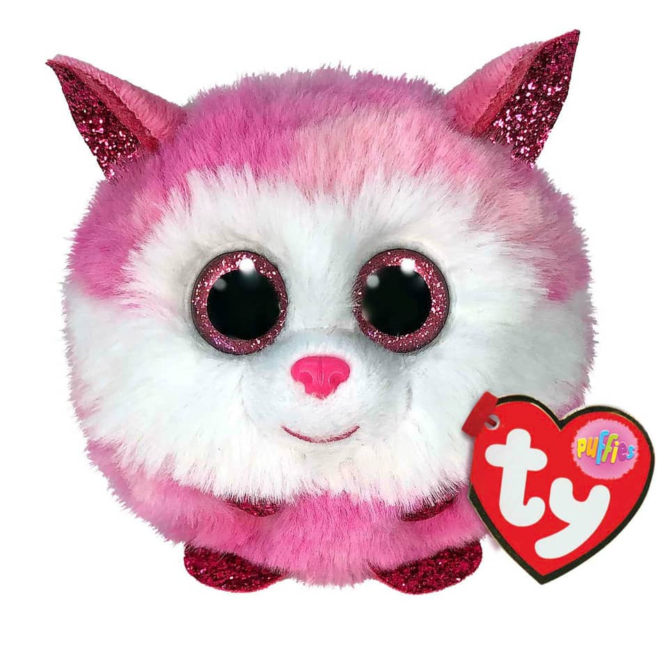 Plüschfigur Beanie Balls - Husky Pinky Puffies