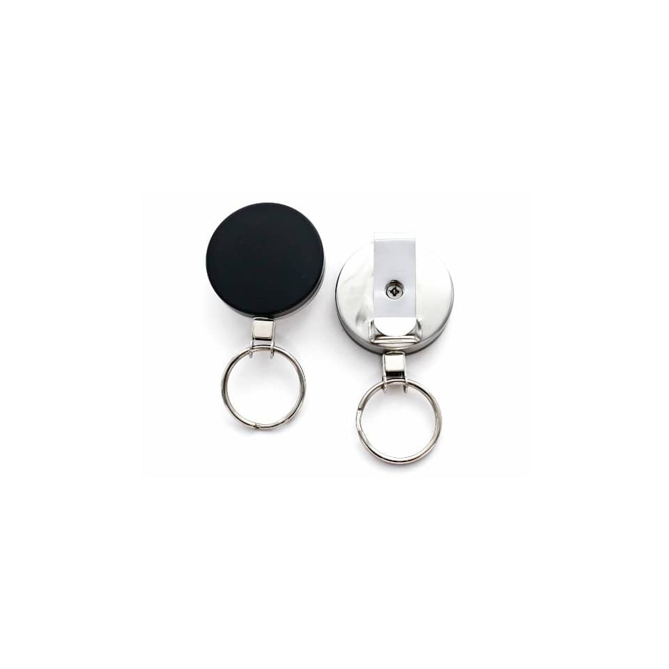 Jojo-Halter 25S - mit Gürtelclip und Keyring, silber