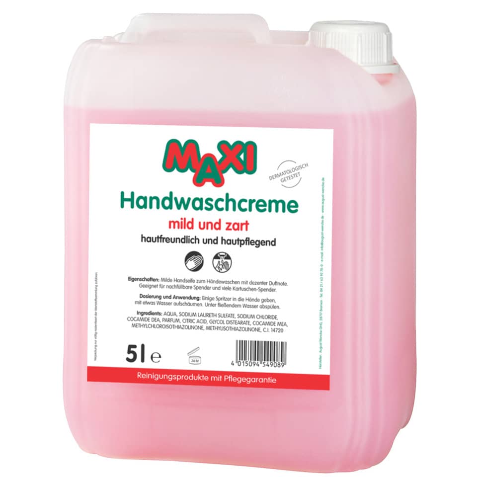 Handwaschcreme - 5 Liter rosé
