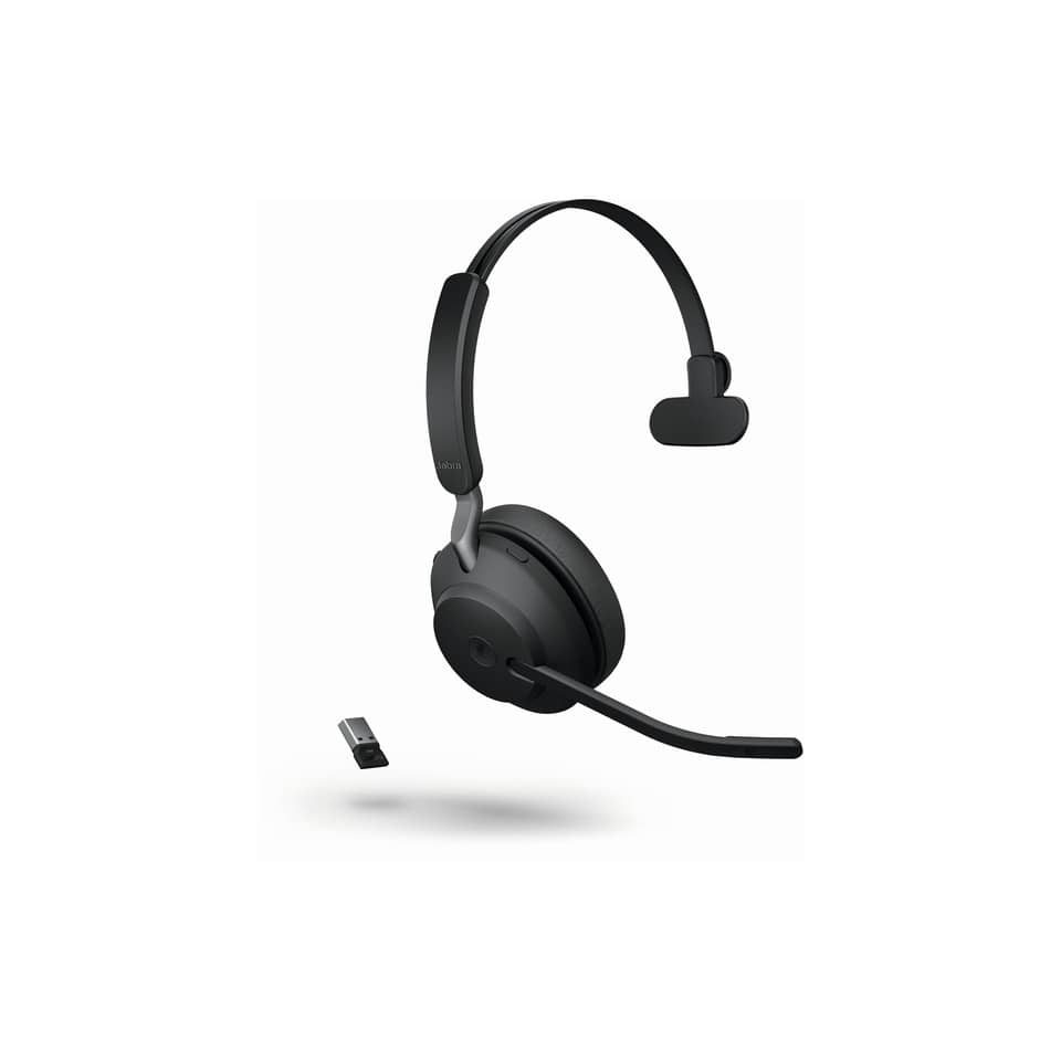 Headset Evolve2 65, Link380a MS Mono, schwarz