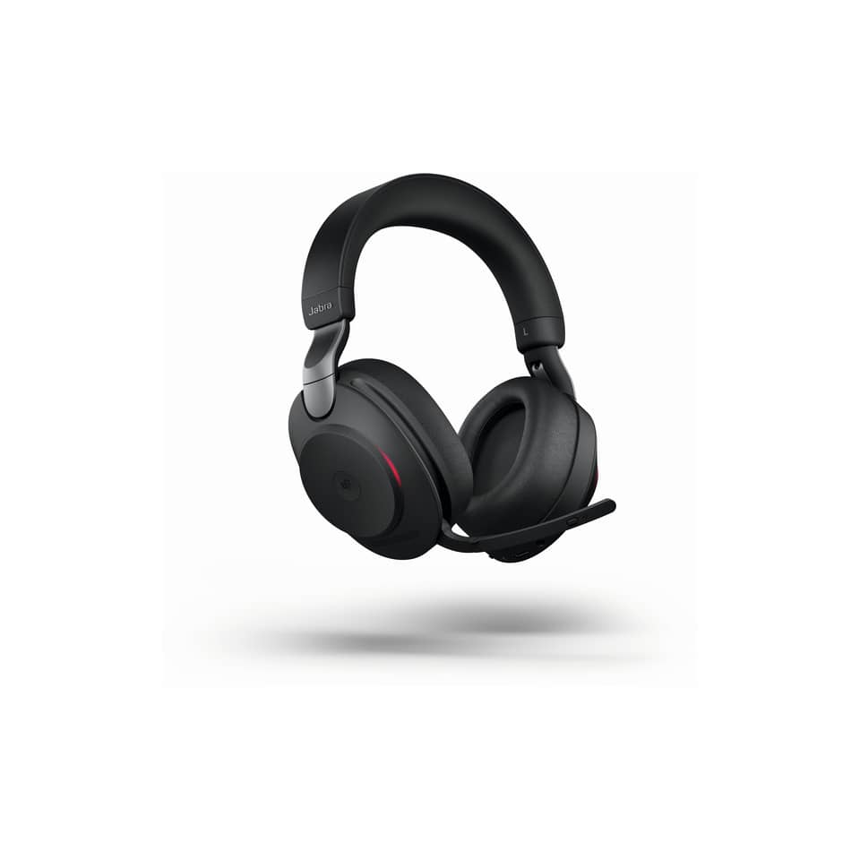 Headset Evolve2 85, Link 390a MS Stereo mit Ladestation, schwarz