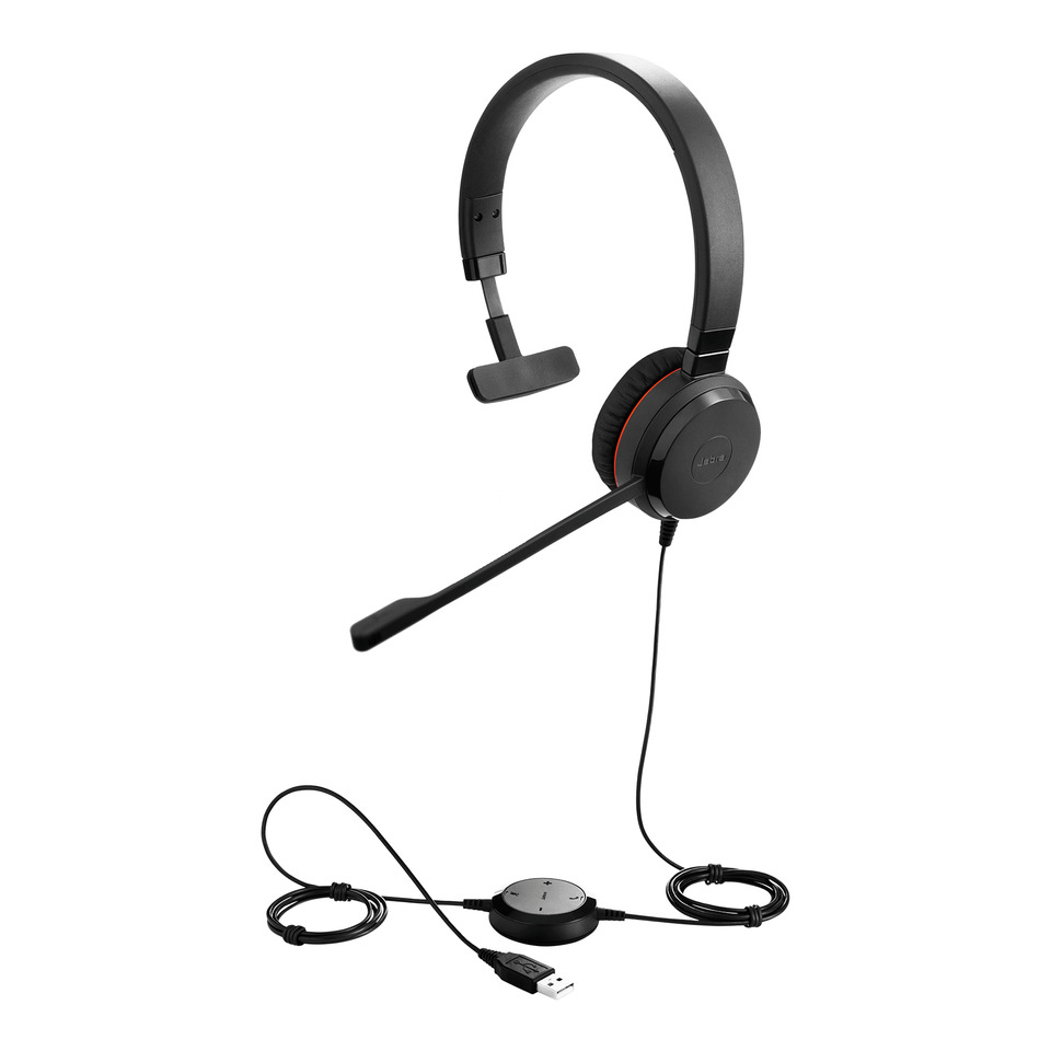 Headset Evolve 30 II MS Mono, schwarz