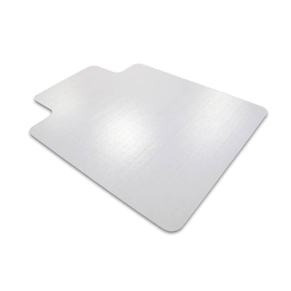 Antistatik Vinyl Bodenschutzmatte - 120 x 90 cm, 2,2 mm, mit Lippe, Teppichböden