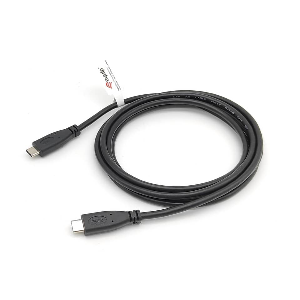 USB 2.0 Type-C to C, M/M, 2.0m, Black