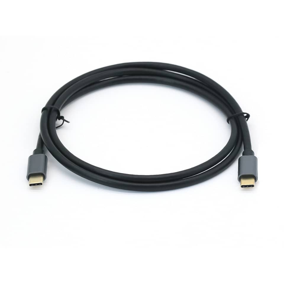 USB 3.2 Gen 2x1 Type-C to C, M/M, 1.0m, 5A, Black