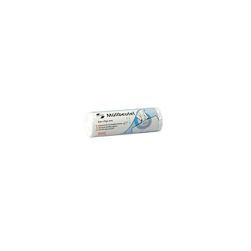 Müllbeutel - 80 l, HDPE, 40 Stück