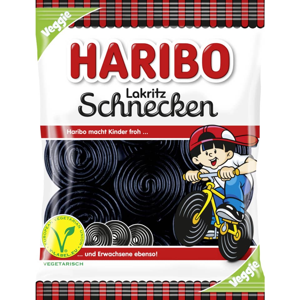 Lakritz Schnecken 175g Vegan